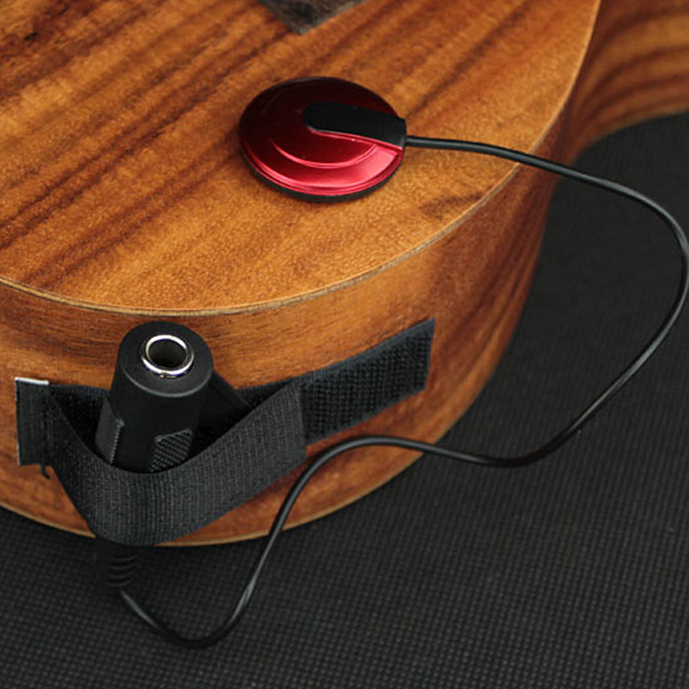 กีต้าร์โปร่ง Pickup Guitar Pickup Piezo Contact Guitar Parts Piezo Pickup สําหรับกีตาร์โปร่งสําหรับไ