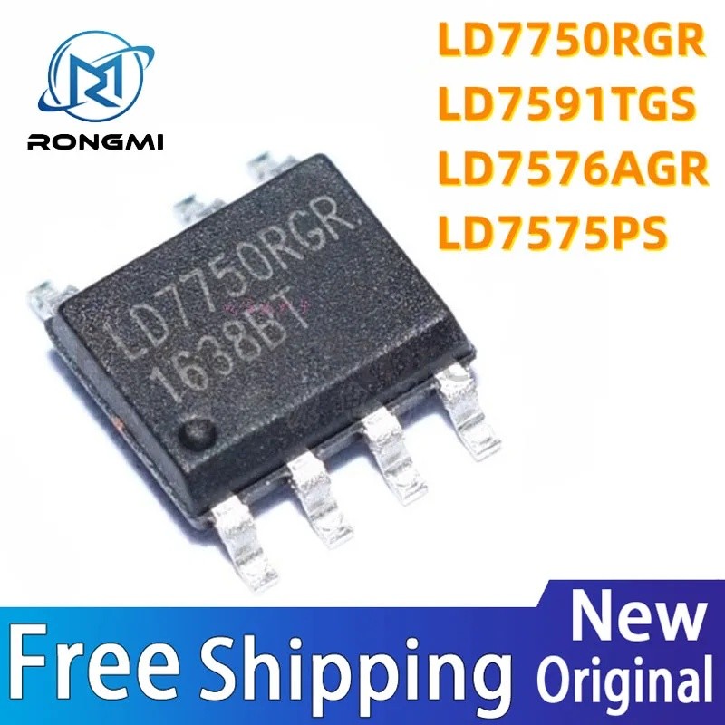 5 ชิ้น/ล็อต LD7575PS LD7576AGR SOP-8 LD7591TGS LD7750RGR LD7576 LD7591 LD7750 SOP IC ในสต็อก EMJF