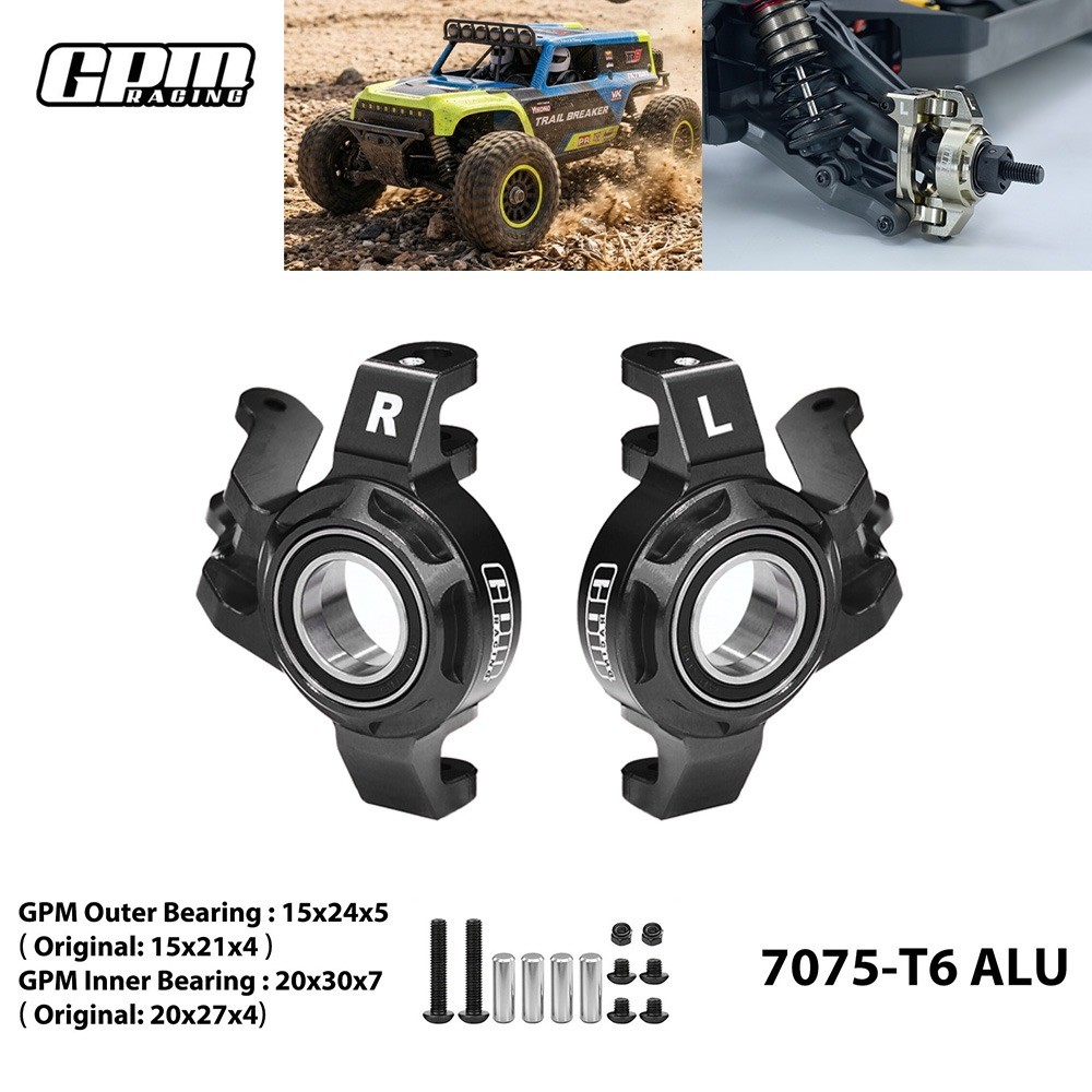 GPM อลูมิเนียม 7075 พวงมาลัยที่นั่งขยายแบริ่งส่วนประกอบสําหรับ YIKONG TB8 YK7081
