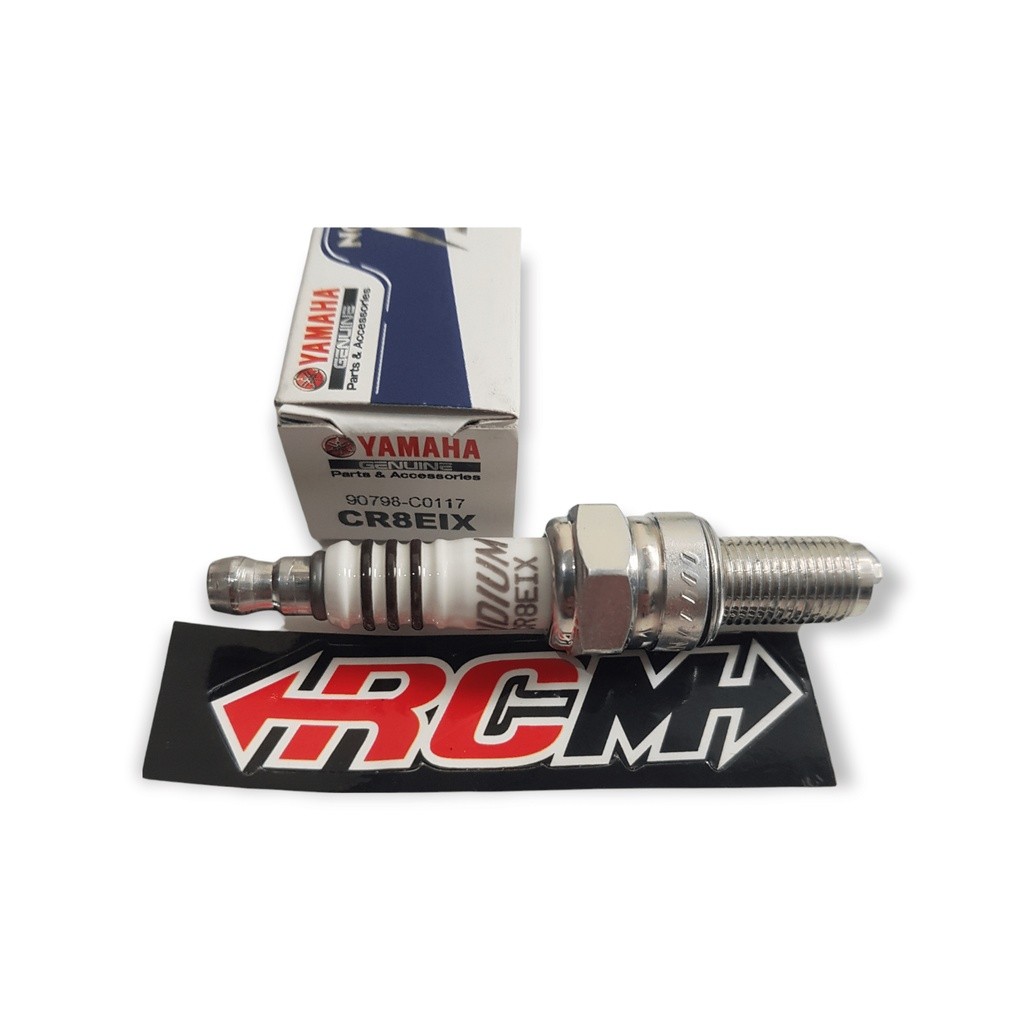 YAMAHA NGK POWER IRIDIUM IX MOTORCYCLE SPARK PLUGS 90798-C0117 CR8EIX CR 8 EIX CR8 VISION NEW JUP MX