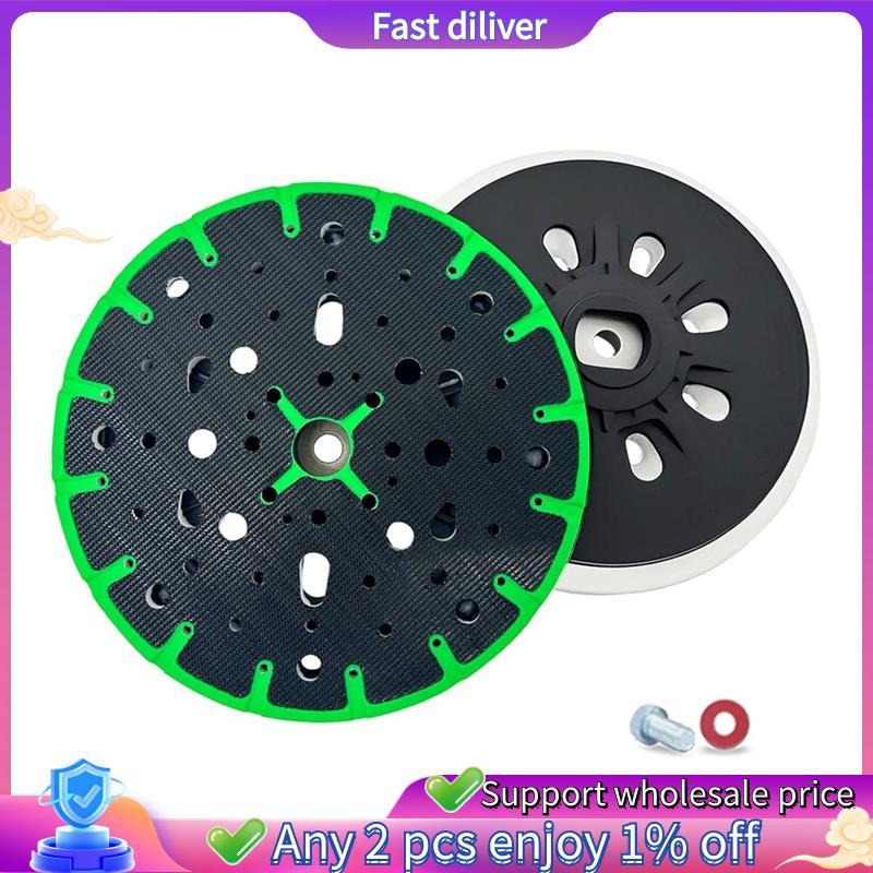 202458 แผ่นขัดนุ่มขนาด 6 นิ้วสําหรับ 150/3 EQ, EC 150/3 EQ, 150/5 EQ, EC 150/5 EQ Sander, ด้าย M8