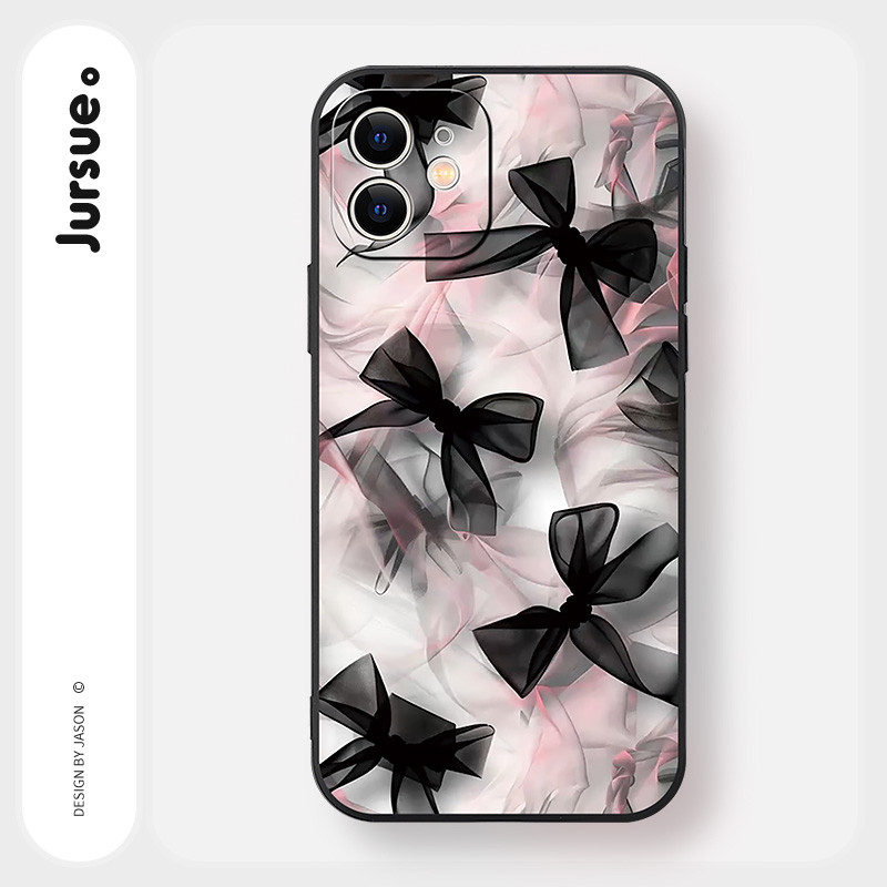 JURSUE เคสไอโฟน เคสนุ่มกันกระแทก ลายดอกไม้ เคสโทรศัพท์ for iPhone 17 Air 16 15 14 13 12 11 Pro Max SE 2020 X XR XS 8 7 Plus พลัส MZ5070634Q