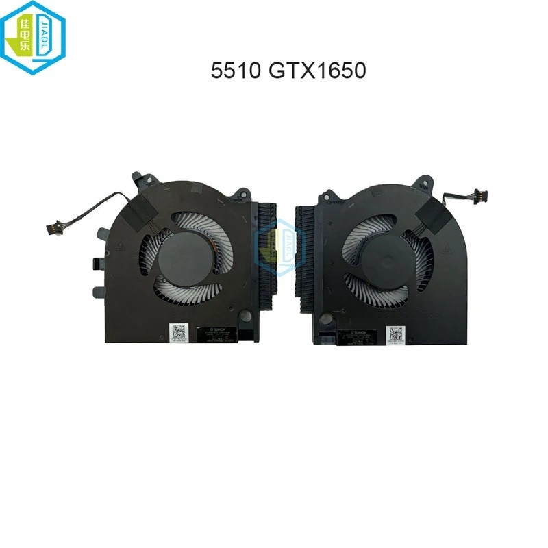 * CPU GPU พัดลมระบายความร้อนสําหรับ Dell G15 5510 5511 5515 GTX1650 RTX3060 3050 01JYXG 0203MH แล็ปท