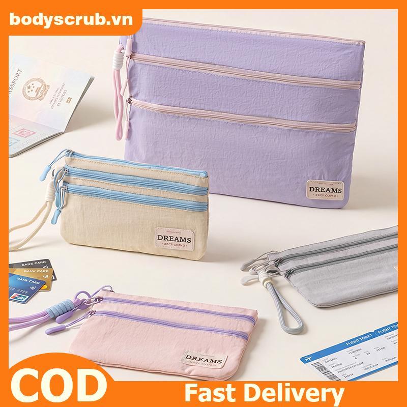 BB RFID Bloing Waterproof Passport Holder Travel Wallet Multifunctional ID Card Organizer สําหรับ Cr