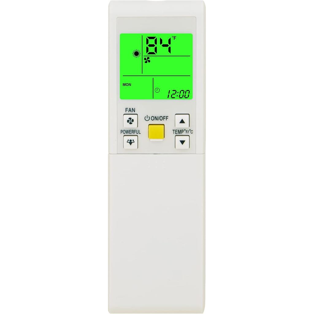 CHOUBEN เปลี่ยนรีโมทคอนโทรลสําหรับ Daikin FTXS15LVJU FTXS12LVJU FTXS09LVJU FTXL15QMVJU FTXL12QMVJU F