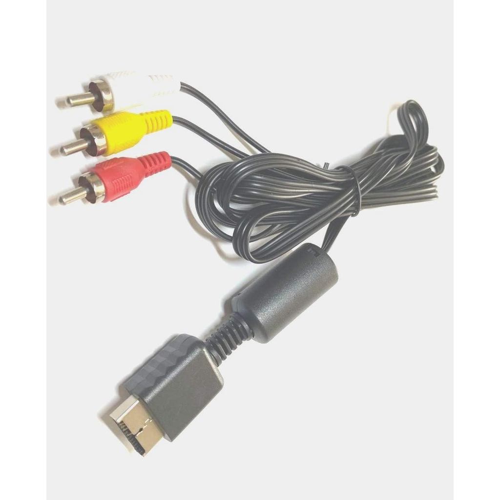 สาย PS2 PS3 AV, สาย AV เป็น RCA สําหรับ PlayStation 2 3 /PS2/PSX/PS3 Slim (6FT)