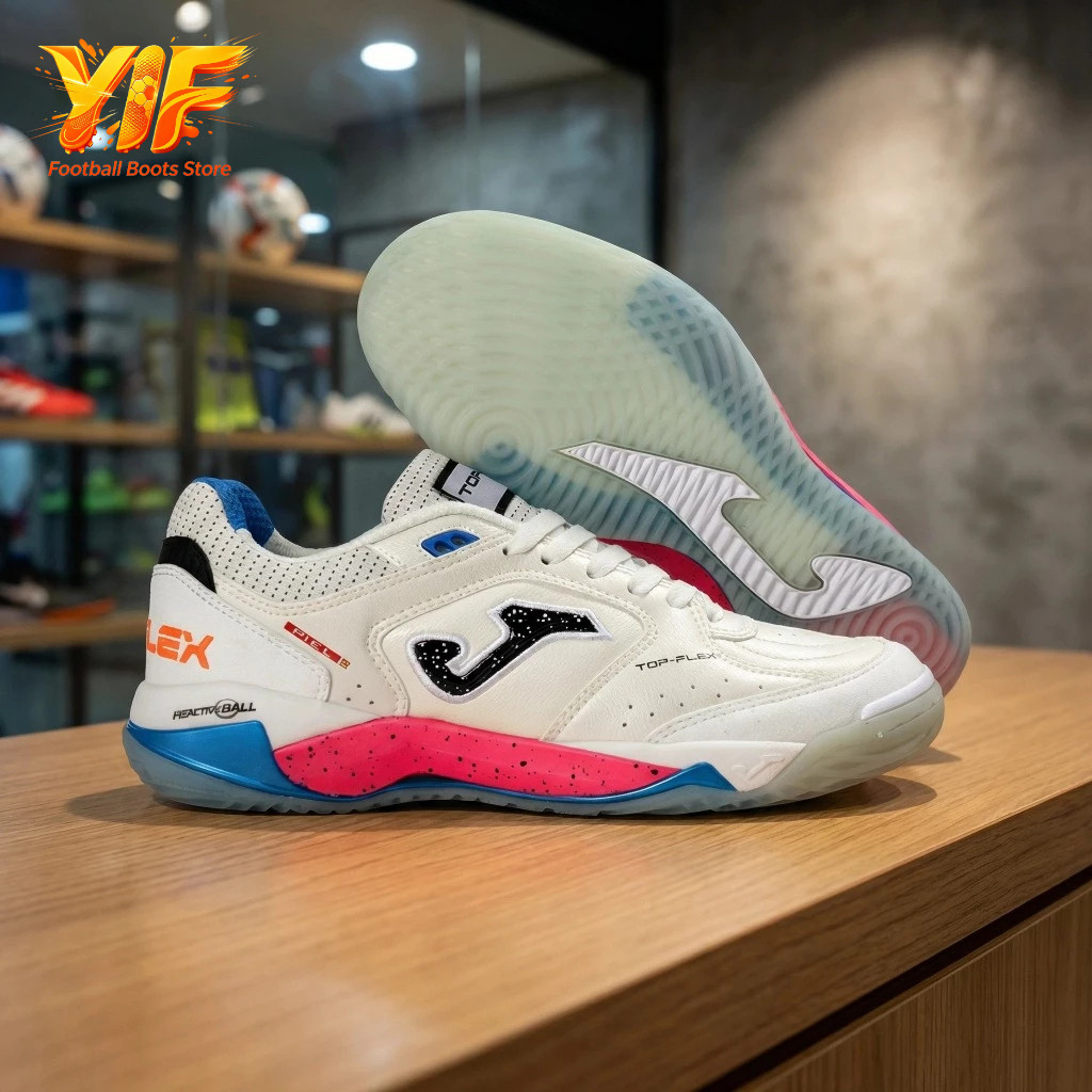 YIF Futsal Tennis Joma Top Flex Plus Rebound IC Size : 39-45 รองเท้าฟุตซอล F43J