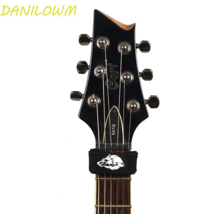 DANILOWM Fret Wrap Guitar, Noise ติดตั้งง่าย Beam Tape, เครื่องมือกีตาร์ห่อเสียง Damper สายกีตาร์กีต