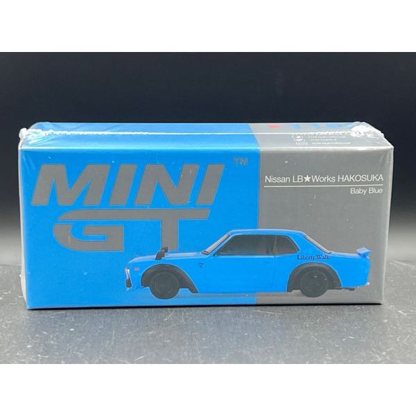 MINIGT Nissan LB Works HAKOSUKA Baby Blue