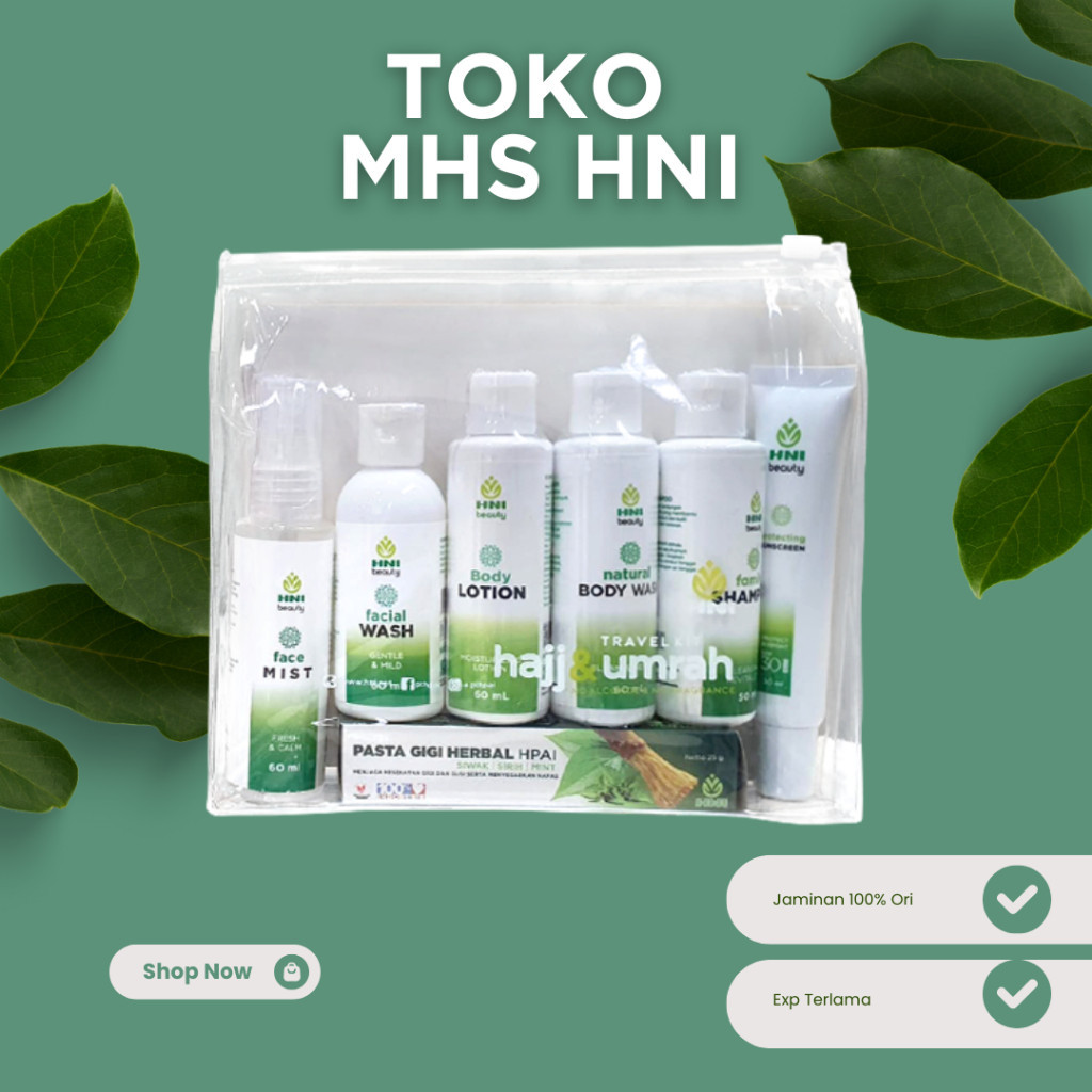 TRAVEL KIT HAJJ & UMRAH, HAJJ สกินแคร์, สกินแคร์ UMRAH, สกินแคร์ปราศจากแอลกอฮอล์, สบู่ HAJJ และ UMRA