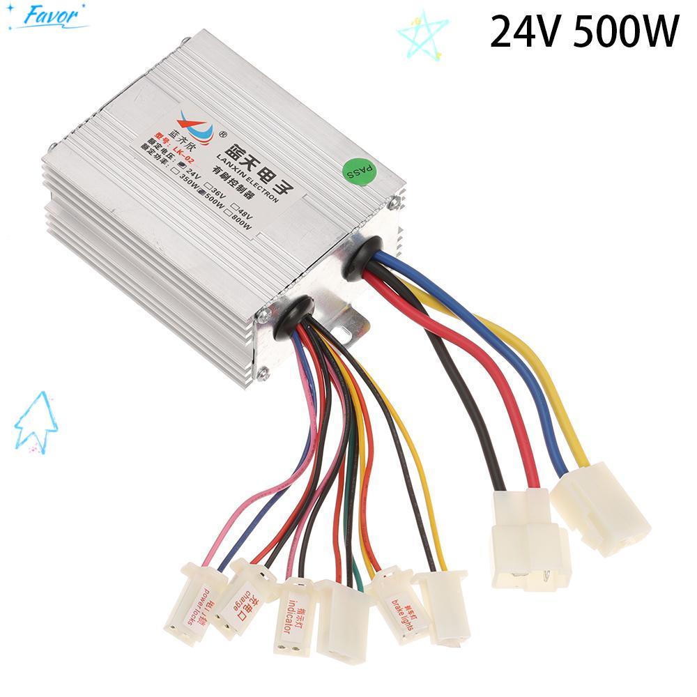 FAVOR ตัวควบคุมจักรยาน 250 W/350 W/500 W/800 W E-bike อุปกรณ์เสริม DC มอเตอร์จักรยานไฟฟ้า