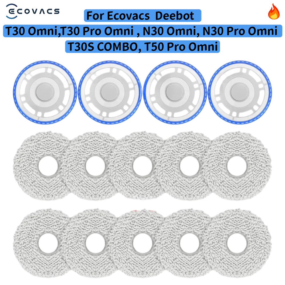 ขายึดม็อบสําหรับ ( Ecovacs T30S COMBO, T30 / T30 Pro Omni, N30 / N30 Pro /T50 Pro Omni ) อะไหล่สูญญา