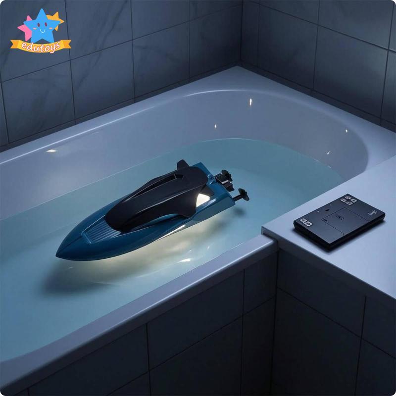[Edstars] RC Speed Boat 2.4GHz Control Wireless Speedboat ABS RC Boat Streamlined