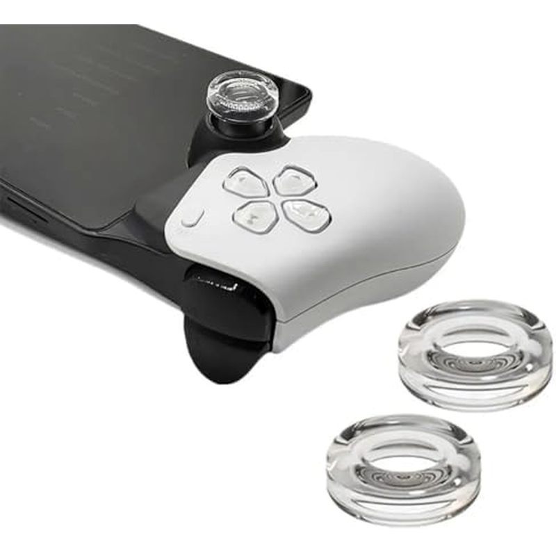 สําหรับ PlayStation Portal, Transparent Thumb Grips Caps, Game Handheld Controller ปุ่มป้องกันฝาครอบ