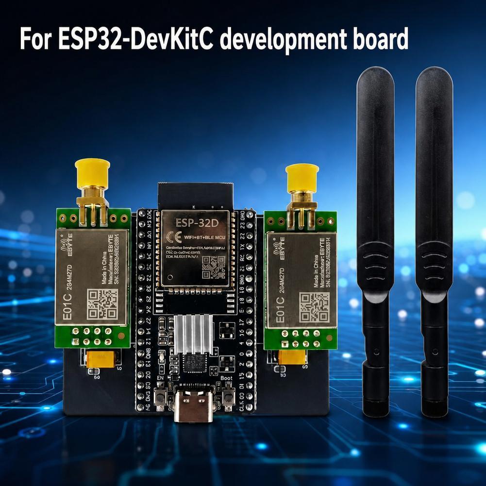 Esp32 Devkitc Development Board Nrf24l01 Pa Lna โมดูล 2.4g บลูทูธ Wifi ไร้สาย Combo O7o9
