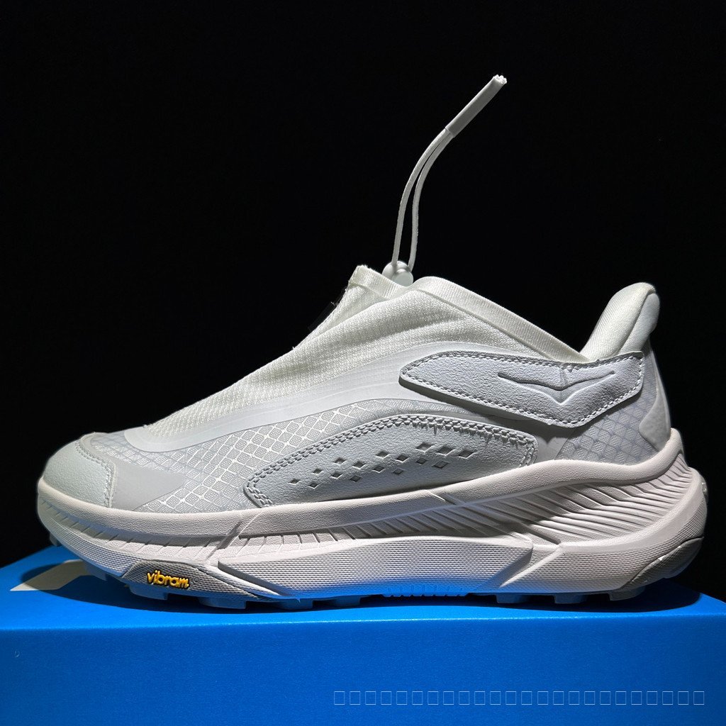 HOKA U PROJECT TRANSPORT รองเท้าเดินป่าสําหรับผู้ชายและผู้หญิงการดูดซับแรงกระแทกกีฬากลางแจ้งสีขาว