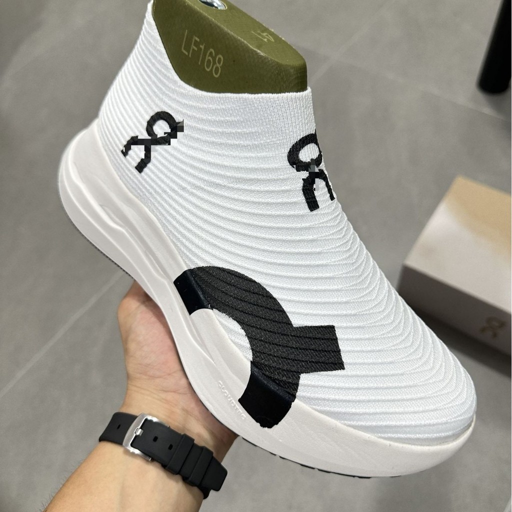 รองเท้าวิ่งสไตล์ถุงเท้า Unisex Breathable Gradient Chunky Platform รองเท้าผ้าใบขนาด 36-45 H4QC