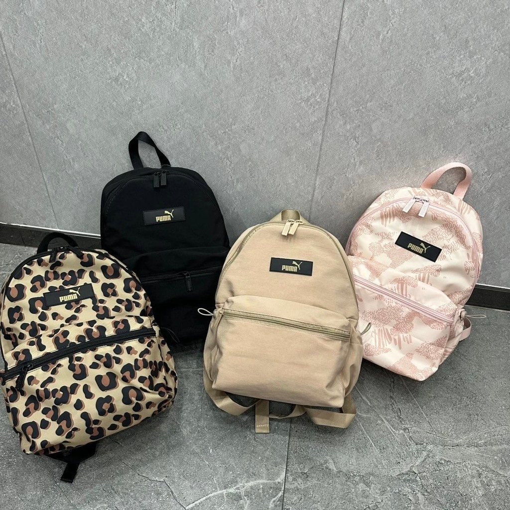 4 สีกระเป๋านักเรียนป้ายสามมิติ PU ซีลเหล็กซิปเสือดาวพิมพ์กีฬากลางแจ้งนักเรียน Go to School Attendanc