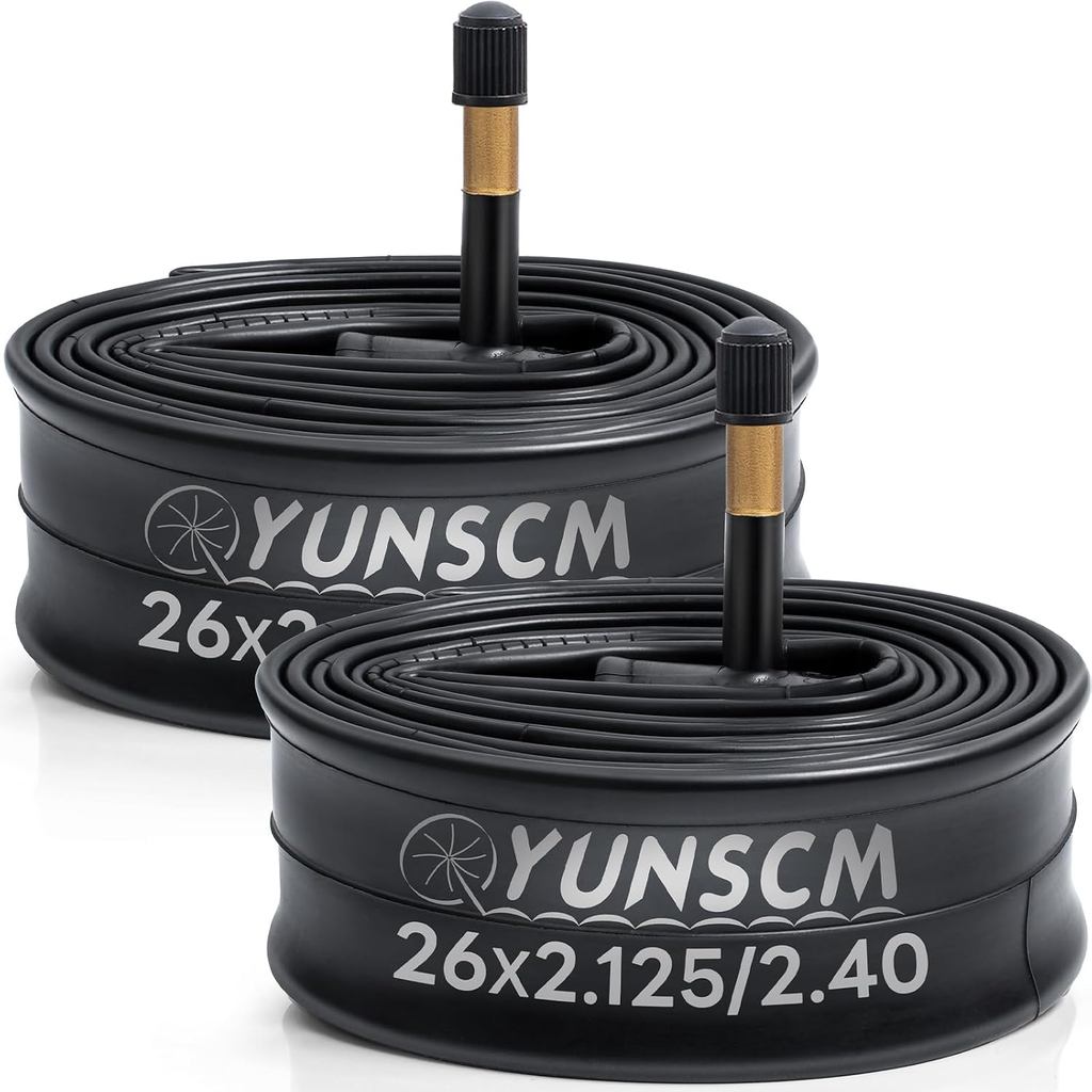 2PCS 26x2.125/2.25/2.30/2.35/2.40 AV48mm Schrader Valve 56/64-559 26 "ท่อจักรยานใช้งานร่วมกับ 26 x 2
