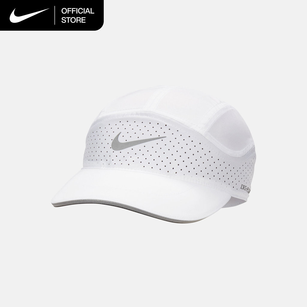 Nike Dri-FIT Fly ADV Unstructured Reflective Cap - White [FB5681-100]