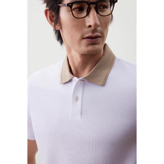 G2000 เสื้อโปโลสำหรับผู้ชาย Regular Fit รุ่น 5614146100 สีขาว
