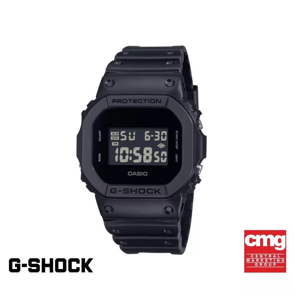 CASIO นาฬิกาข้อมือผู้ชาย G-SHOCK รุ่น DW-5600UBB-1DR สายเรซิ่น สีดำ