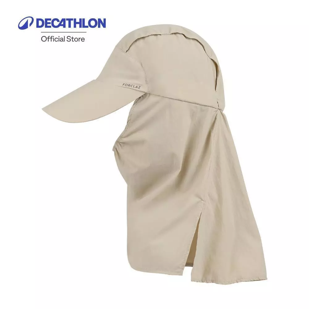 Decathlon Cap Desert 500 Desert Trekking UV Protective หมวกแก๊ปกันรังสียูวี รุ่น Desert 500 - Beige