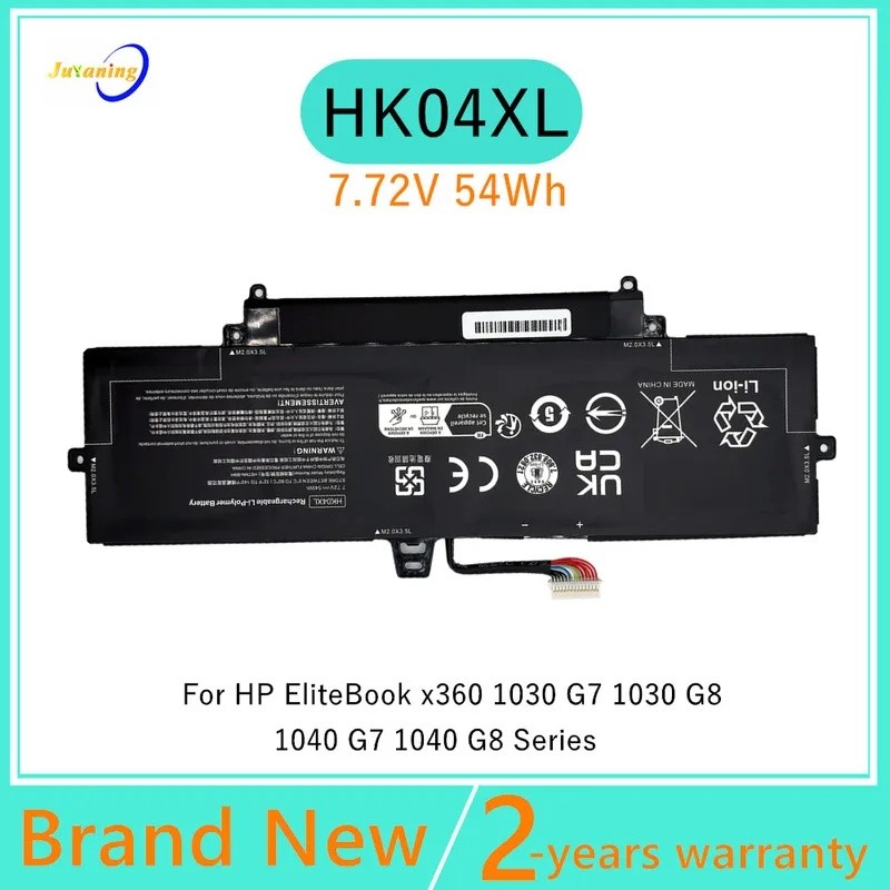 HK04XL แบตเตอรี่แล็ปท็อปสําหรับ HP EliteBook x360 1030 1040 G7 G8 series HKO4XL HK04054XL HSTNN-IB9H