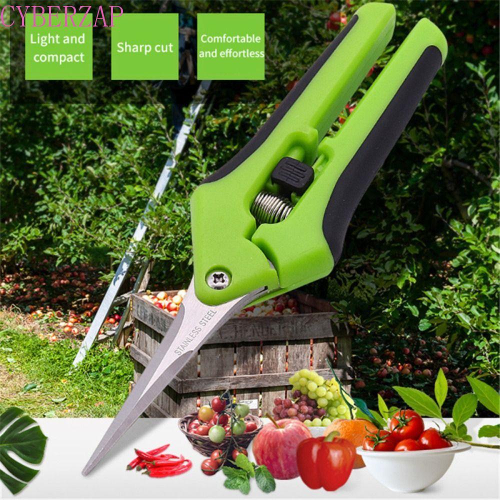 CYBERZAP เครื่องมือตัดแต่งกิ่งสําหรับดอกไม้สาขาหยิบวัชพืชเครื่องตัดมือสวน Pruners อุปกรณ์ทําสวนเครื่