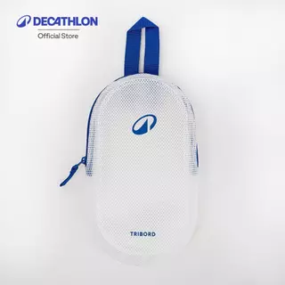 Decathlon Waterproof Swimming Pouch 6L Transparent ถุงเก็บของว่ายน้ำขนาด 6 ลิตร (แบบใส) - White