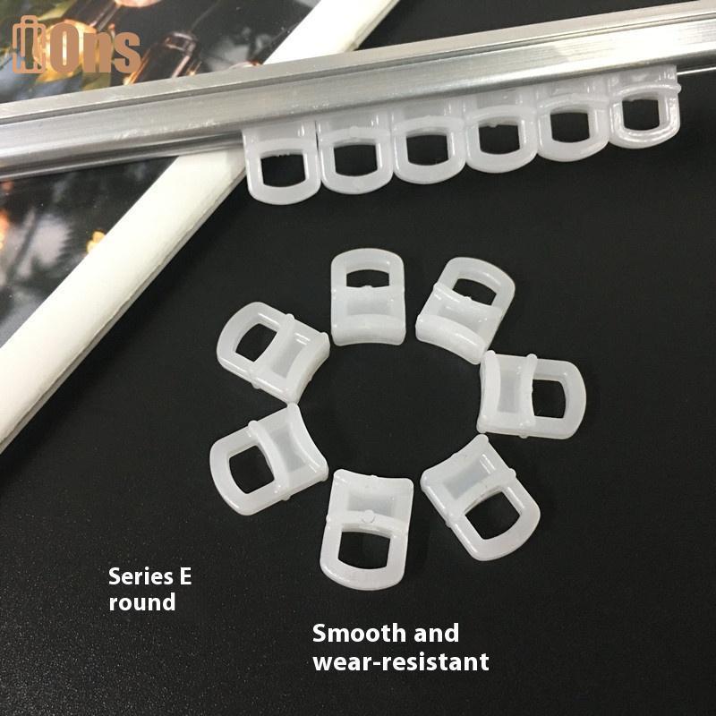 Ons 20 ชิ้นรถผ้าม่าน Slider คลิป 3 มิลลิเมตร 6 มิลลิเมตร 9 มิลลิเมตรรถบรรทุก DIY พลาสติก Fastener FH