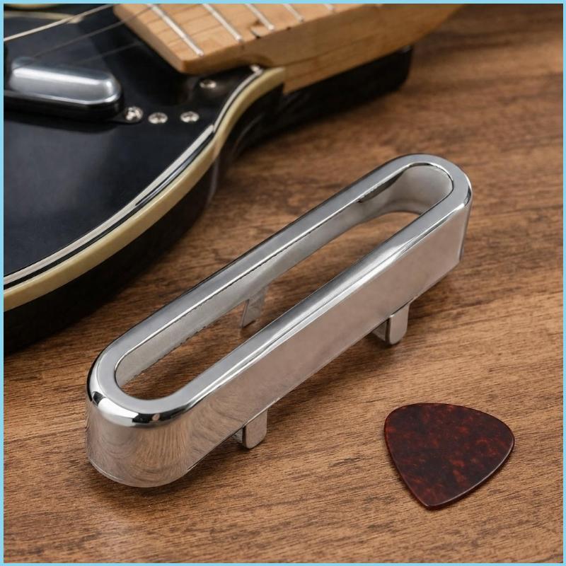 EZR 65 x 14 5 mm Open-Slot Pickup Cover ทองเหลืองโลหะคอกีตาร์ Part สําหรับการบํารุงรักษาเปลี่ยนและกา