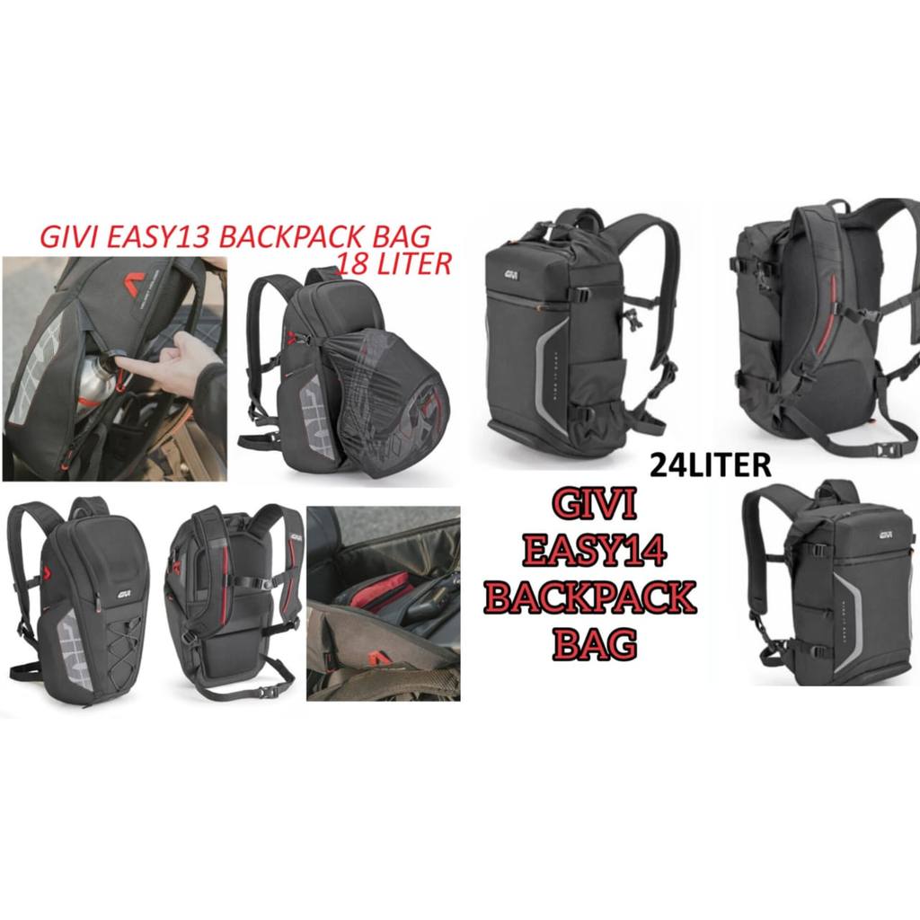 GIVI EASY13 EASY14 EASY-T SERIES กระเป๋าเป้สะพายหลังพร้อมกระเป๋าด้านในกันน้ํา 18LITER24 LITER