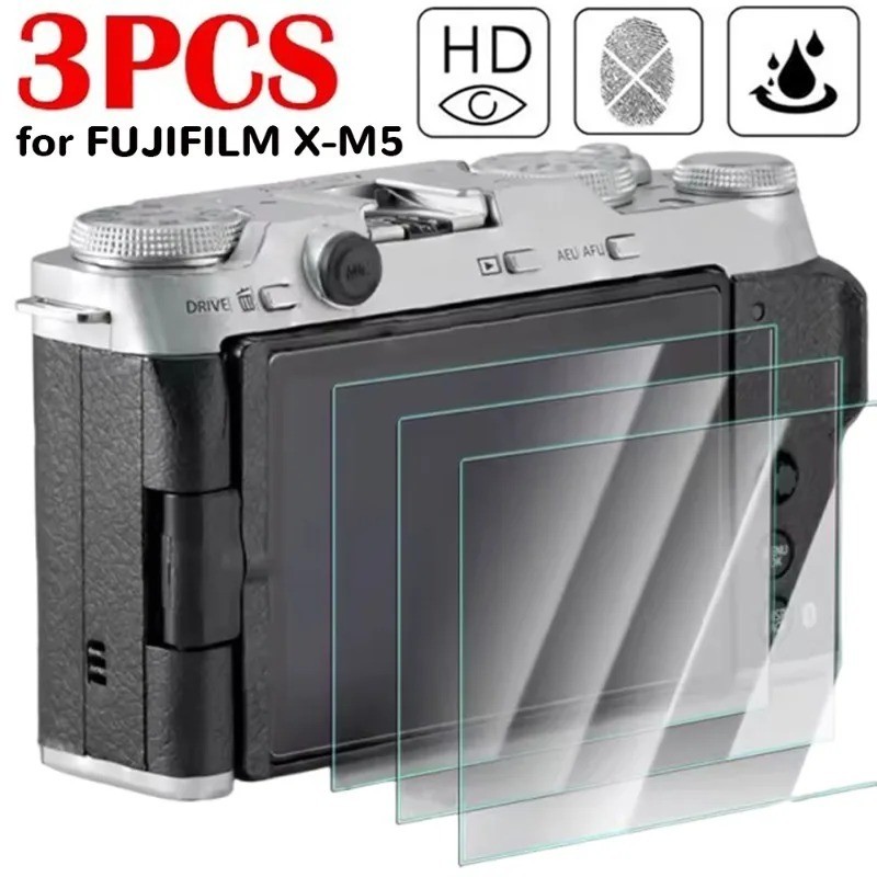 3PCS HD กระจกนิรภัยสําหรับ Fujifilm X10 X100 X100F X100S X100T X100V X100VI X20 X30 X70 X7100 XP120 