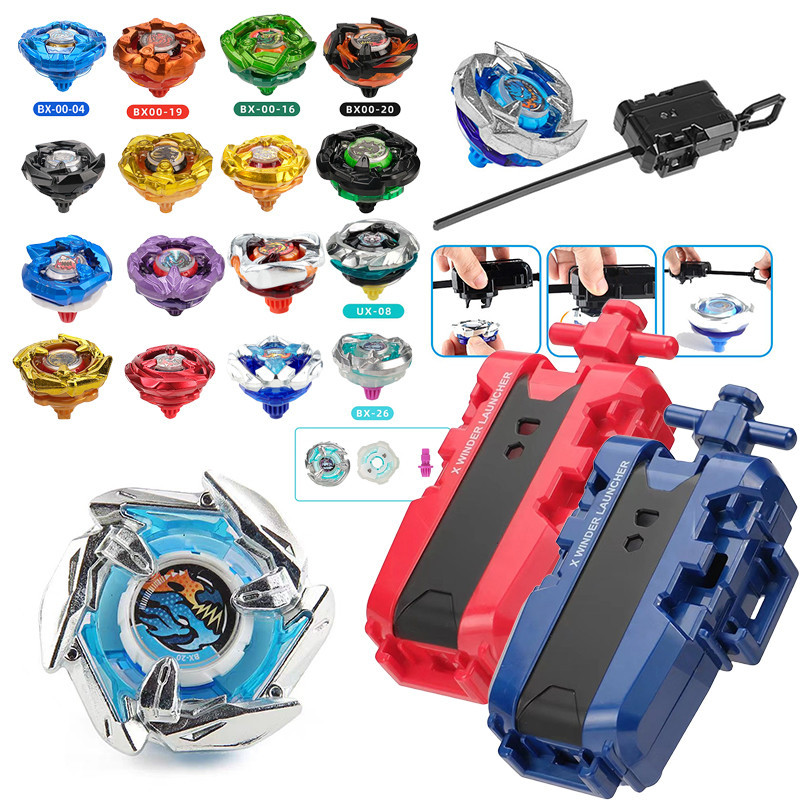 1pcs Beyblade X Complete UX-03 BX-23 UX-01 โลหะ Bey Blade Burst BX ของเล่นของขวัญสําหรับเด็ก