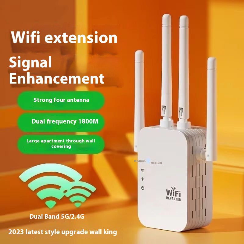 เครื่องขยายสัญญาณ WiFi เครื่องขยายสัญญาณ Repeater ขยายสัญญาณ