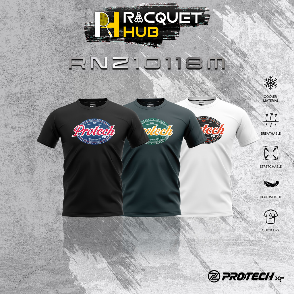 Protech Badminton "RNZ10118M" เสื้อแข่งดรายฟิต