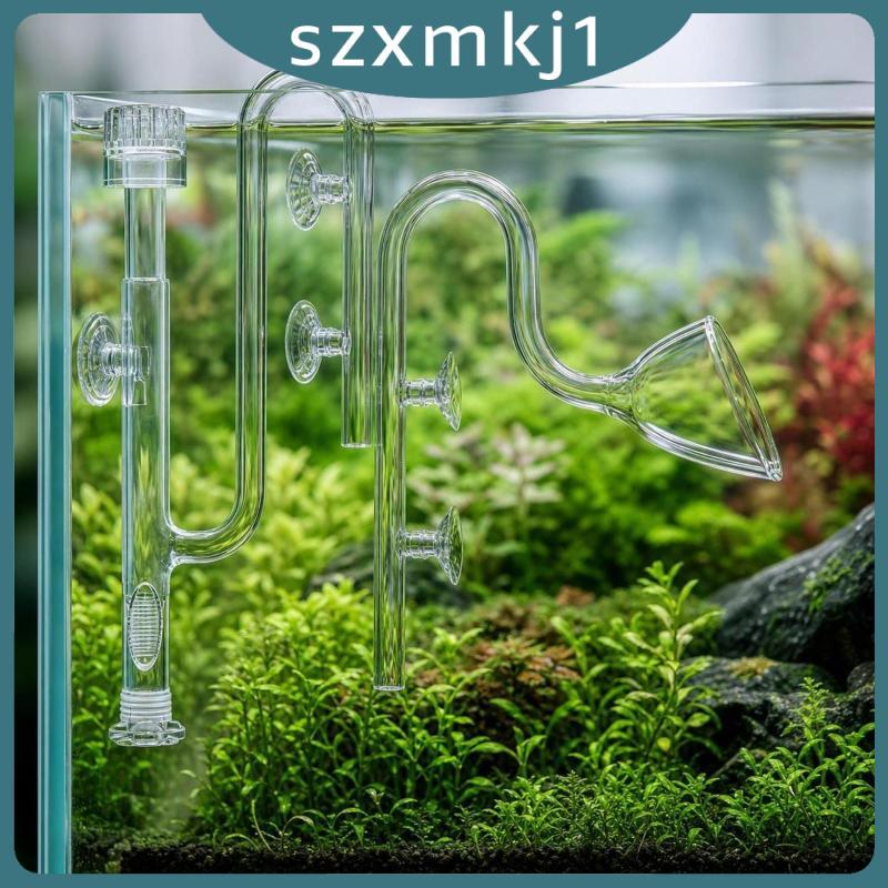 [Szxmkj1] ตัวกรองตู้ปลาเข้าและทางออก | , หลอด Lilys Inflow, หลอด Outflow, สําหรับทําสวน, Aquascapers
