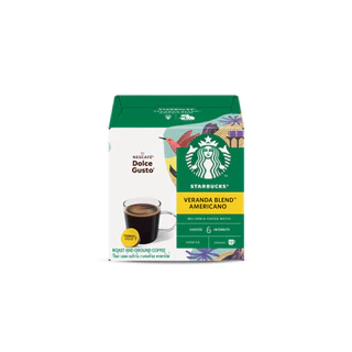 STARBUCKS BY NESCAFE DOLCE GUSTO AMERICANO VERANDA BLEND 12 แคปซูล 1 กล่อง