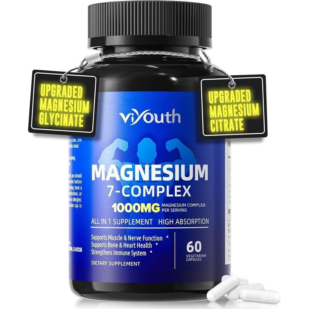 7Complexwith7Formsof(Glycinate,Malate,Aspartate,Oroate,Taurine,Citrate),Capsule,VitaminD3&VitaminB6f