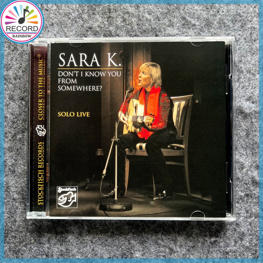 Sara K. Don't I Know You From Somewhere? Solo Live Original CD Album Sealed Brand New CL
