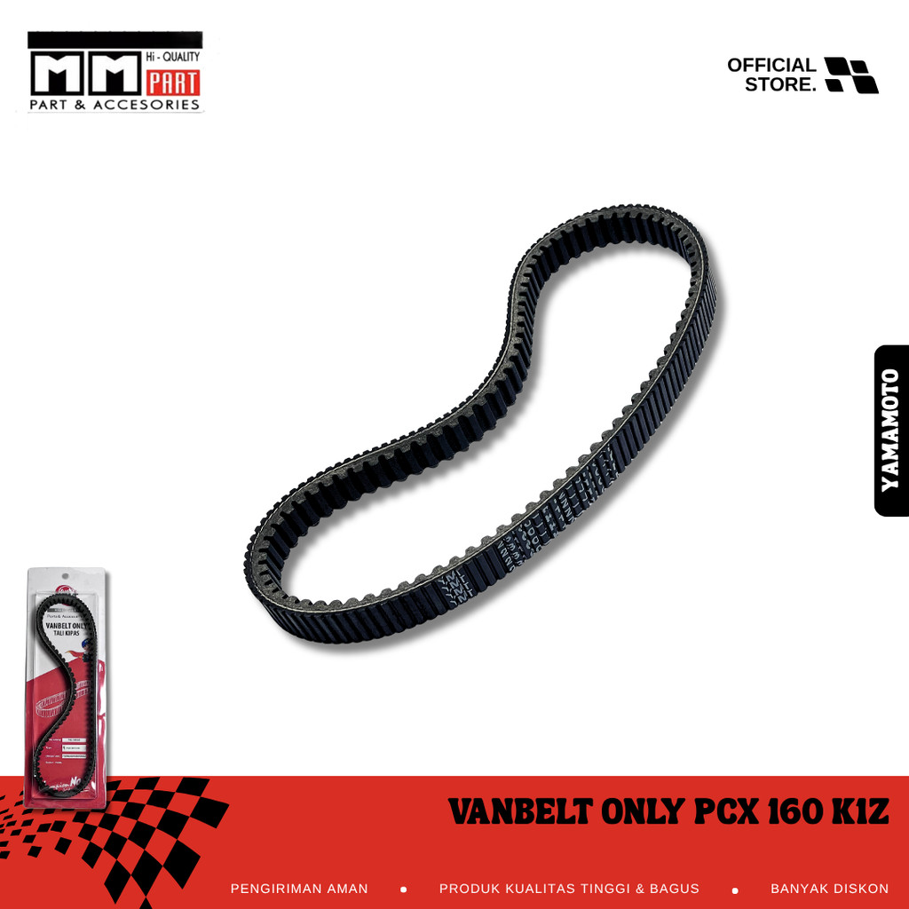 VANBELT ONLY PCX 160 K1Z YAMAMOTO - V-BELT BELT DRIVE 23100-K1Z-N21 HONDA