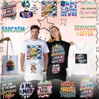 คําคมตลก Series 2.0 DTF สติ๊กเกอร์ถ่ายเทความร้อน HD พิมพ์เหล็กง่ายสําหรับ TShirt Tote Bag Banner