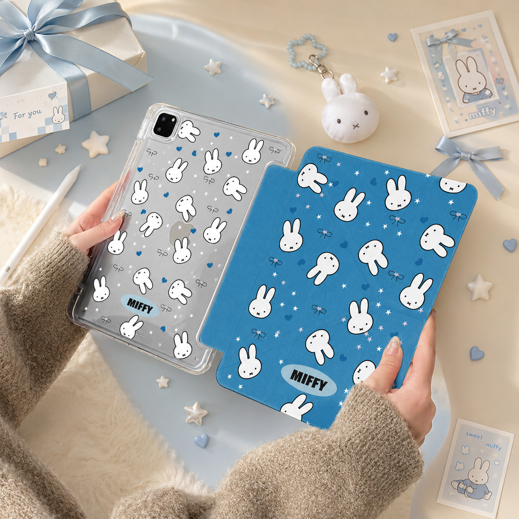 เคสไอแพดฝาพับY ลายการ์ตูนน่ารัก มีที่ใส่ปากกาขวา iPad Gen11 Gen10 Gen9/8/7 Air11 Air4/5 Air6/7/8 Pro11