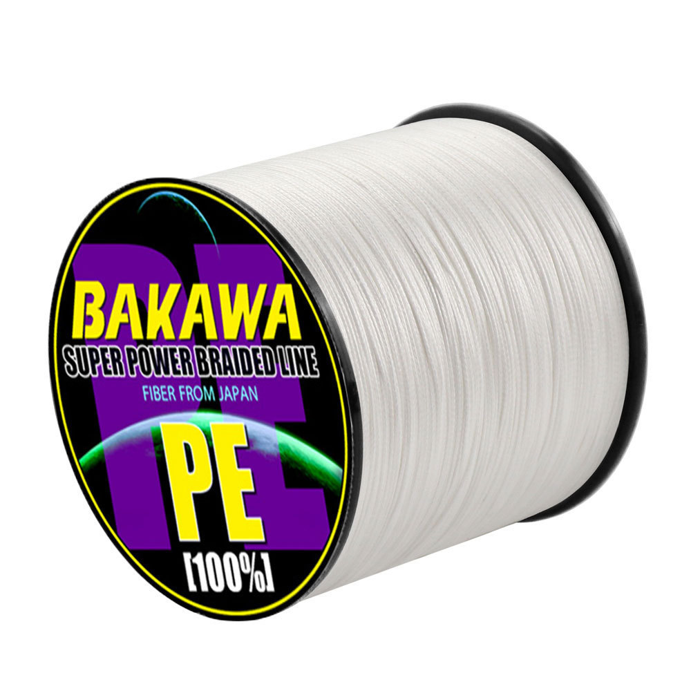 BAKAWA 300M 16 Strands สายตกปลาถักถักลวดปลาคาร์พสายตกปลา Pe สาย PE Strong PE สาย 100% PE