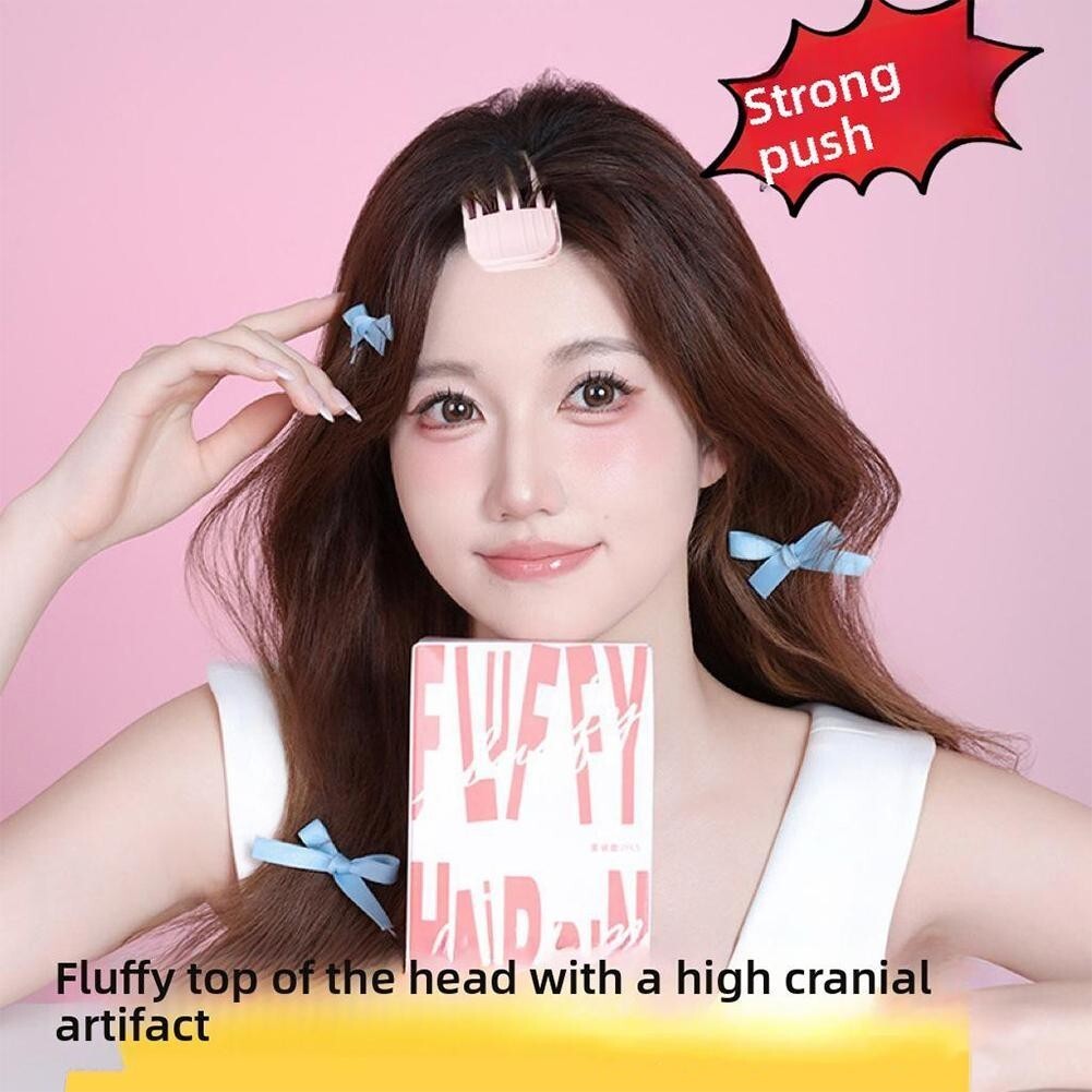 美亚✨☆Mcrown Cranial Top Fluffy Artifact Top Hair Root Fluffy Cranial High Girl Artifact คลิปด้านบน K5