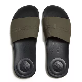 FITFLOP IQUSHION POOL SLIDES รองเท้าแตะผู้ชาย รุ่น A6P-B62 สี GREEN