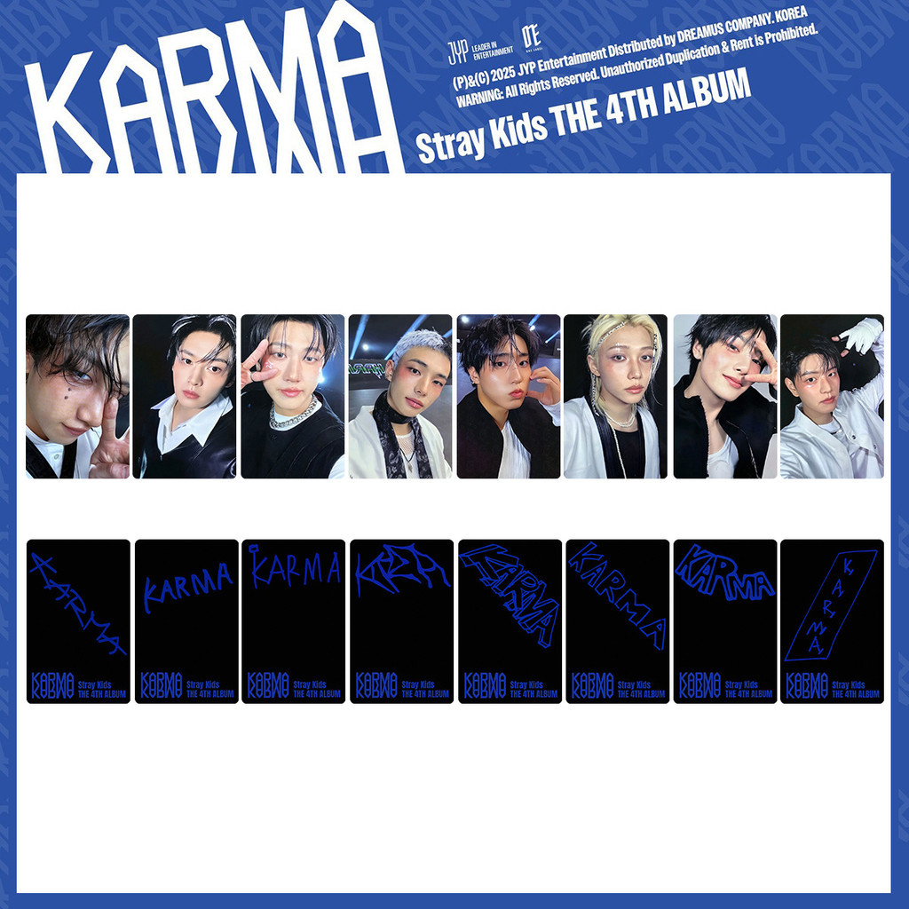STRAY KIDS Return KARMA สินค้า Photocard SKZ Photocard Photocard