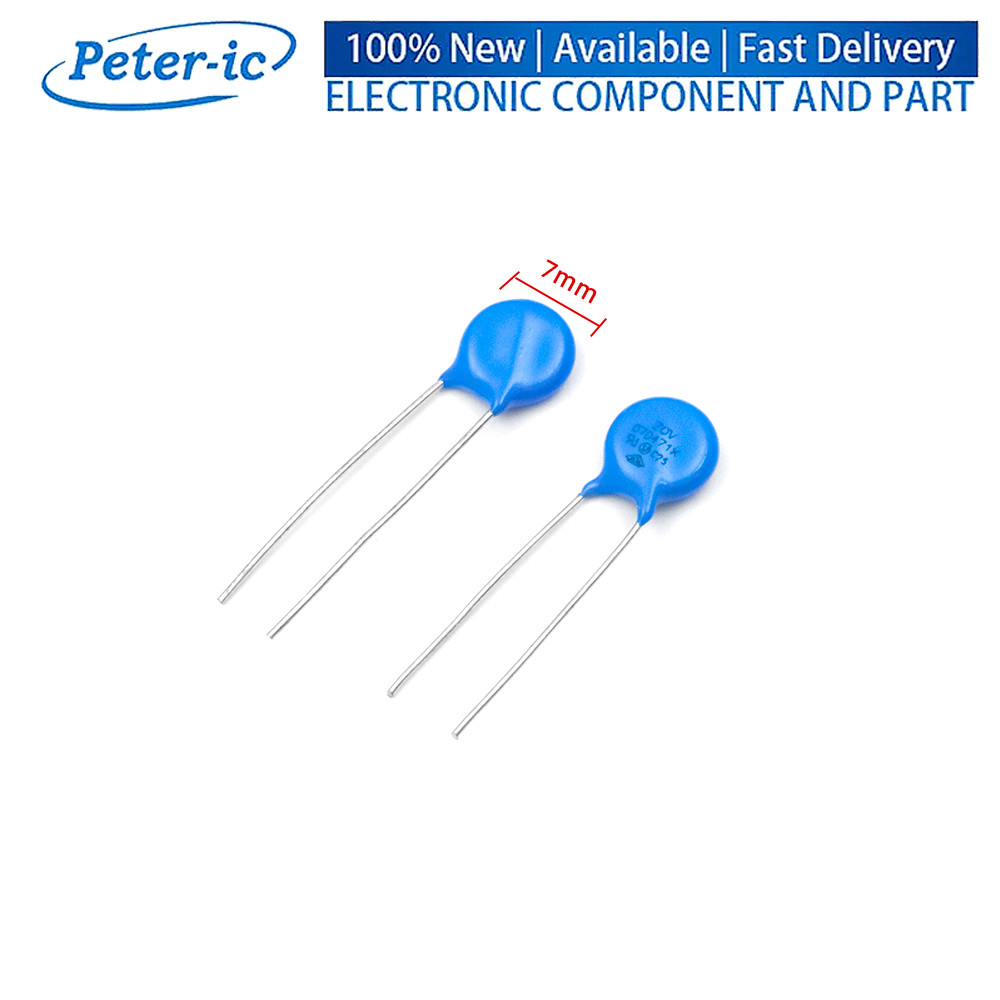 (10 ชิ้น) 7D Piezoresistor Vartor 101K 102K 121K 180K 220K 241K 270K 330K 471K 511K 560K 561K 680K 8