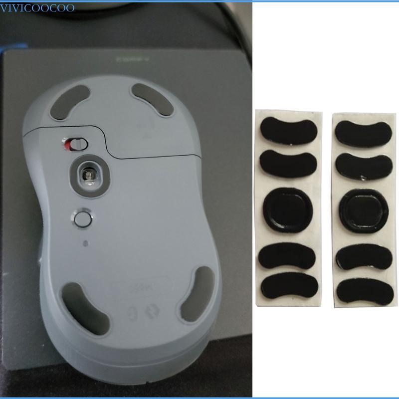 VIVI Professional Mouse Feet Mouse Skates สําหรับ M650 M750 Glides ขอบโค้ง